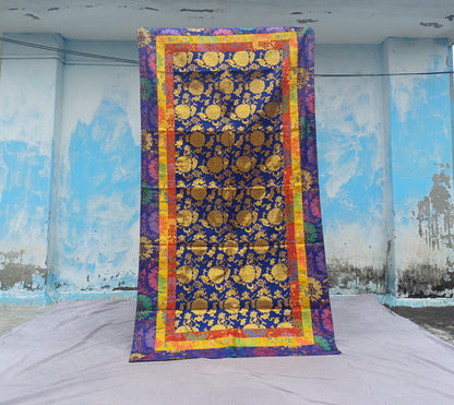 Handmade Multi-Color Tibetan Buddhist Ashtamangala Budha Silk Brocade Tibetan Altar/Shrine Table Cloth,Zen Buddhist Tibetan Table Runner