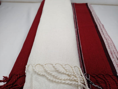 TANTRIK Traditional Handwoven Tibetan Buddhist Ngakpa Raw Eri Peace Silk Meditation Shawl,Buddhist Silk Zen,Ngakpa Tantric Meditation Wrap