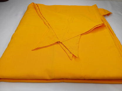 Dalai Lama Yellow Saffron Tibetan Prayer Wrap/ Cape/Cloak,Tibetan Monk Chogu Shawl,
