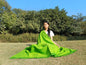 Tara Large Handwoven Pure Organic Cotton Green Tibetan Buddhist Monk Meditation Shawl,Indian Cotton Tantrik Wrap,Tibetan Buddhist Prayer Zen