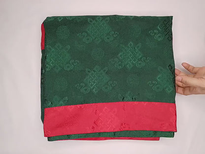 Traditional Tibetan Brocade Silk Border Buddhist Door Curtain,Tibetan Door Curtain,Buddhist Altar Room Door Hanging,Himalayan Home Decore