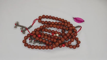 12mm  Old Phoenix One Eye Bodhi Seeds Mala, Buddhist beads,Tibetan Bodhi Beads, Prayer Mala,Nepali Bodhi Seed
