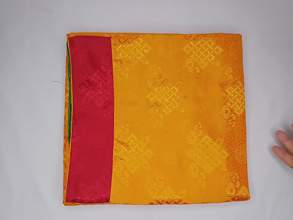 Traditional Tibetan Brocade Silk Border Buddhist Door Curtain,Tibetan Door Curtain,Buddhist Altar Room Door Hanging,Himalayan Home Decore