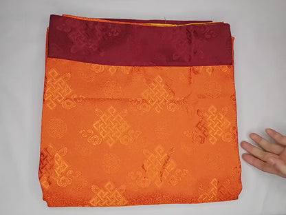 Traditional Tibetan Brocade Silk Border Buddhist Door Curtain,Tibetan Door Curtain,Buddhist Altar Room Door Hanging,Himalayan Home Decore
