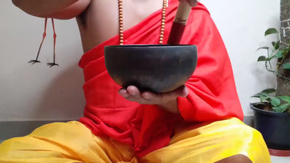 Antique Singing Bowl 5 inch Bowl Handmade Tibetan Singing Bowl of Yoga, Meditation, Chakra Healing, Hand Carved Antique Healing Singing bowl