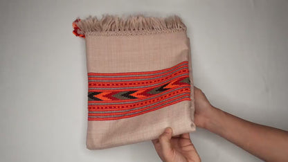 Handwoven Pure Himalayan Sheep Wool Meditation Shawl,Himalayan Prayer Blanket,Kullu Shawl,Ethnic Indian Shawl,Wool Prayer Wrap