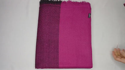 PINK TARA X-Large Handwoven Himalayan Angora Wool Buddhist Meditation Shawl,Himalayan Wool Prayer Blanket,Prayer Wrap,Ethnic Indian Blanket