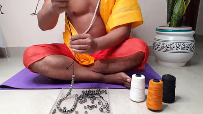 108 Vintage Handcrafted Tibetan Buddhist Mantra Inscribed Bone Beads,Restrung Tibetan Meditation Mala,Bone Necklace,Buddhist Prayer Beads