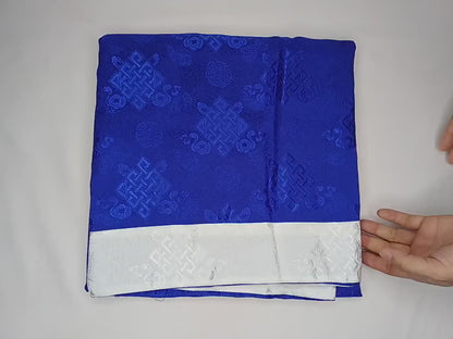 Traditional Tibetan Brocade Silk Border Buddhist Door Curtain,Tibetan Door Curtain,Buddhist Altar Room Door Hanging,Himalayan Home Decore