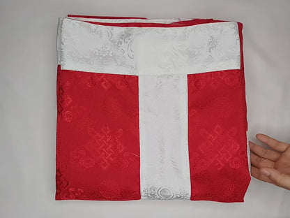 Traditional Tibetan Brocade Silk Border Buddhist Door Curtain,Tibetan Door Curtain,Buddhist Altar Room Door Hanging,Himalayan Home Decore
